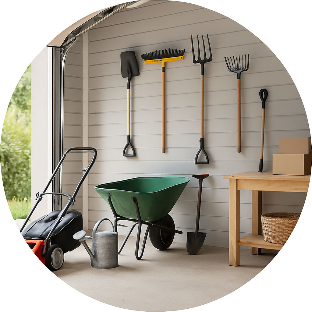 Garage/Jardin